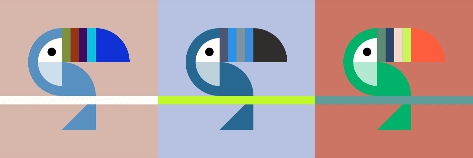 Some example avatars generated using Toucanny