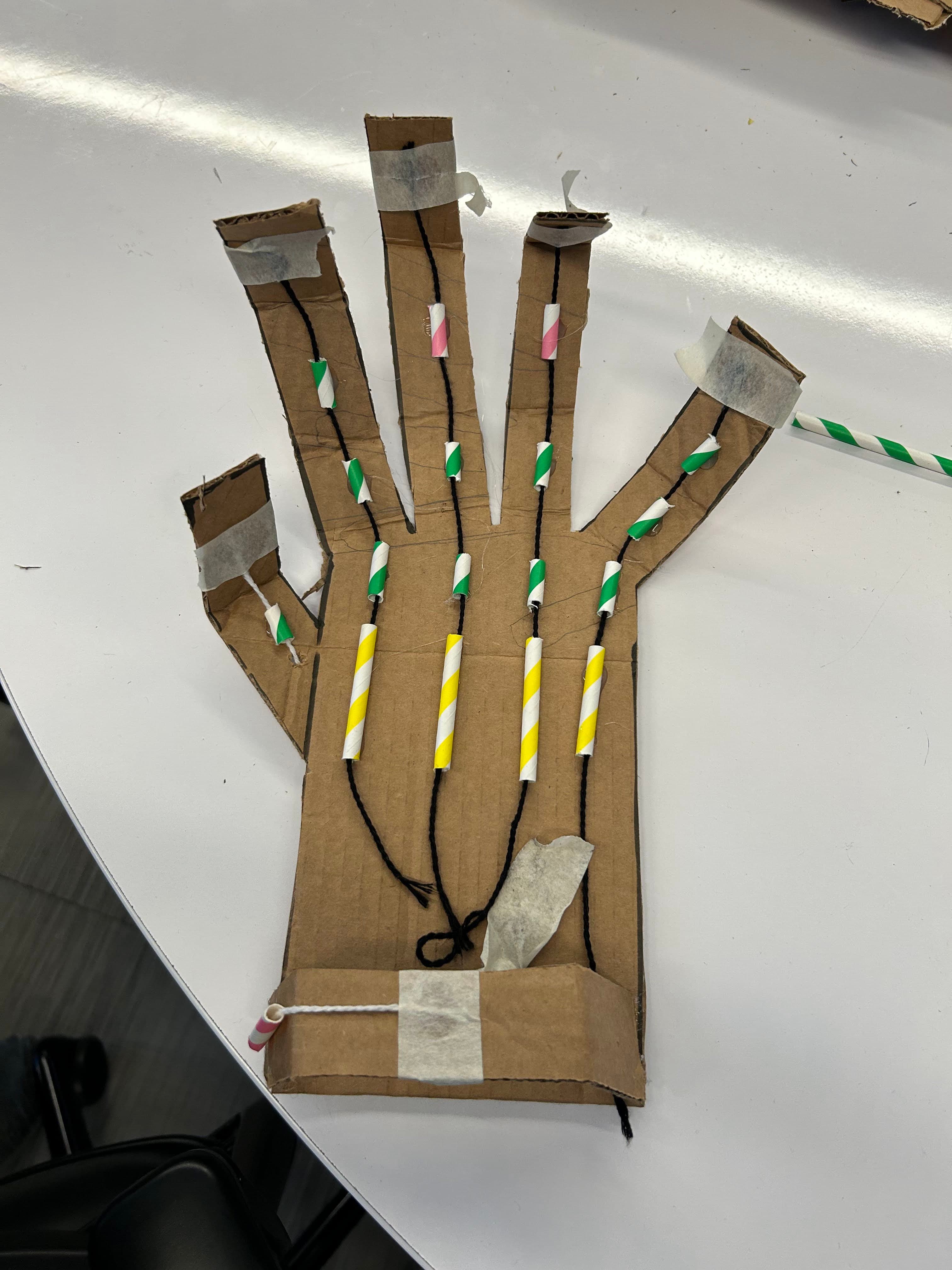Cardboard Prosthetic Hand